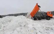 Депутаты утвердили официальные места городских снегоотвалов