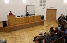 Депутат Госдумы Ирина Евтушенко и председатель гордумы Сергей Панов провели встречу с избирателями