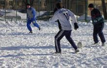 Зимний футбол для начинающих