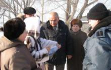 Ветераны пос. Киргизка благодарят депутата Морозова