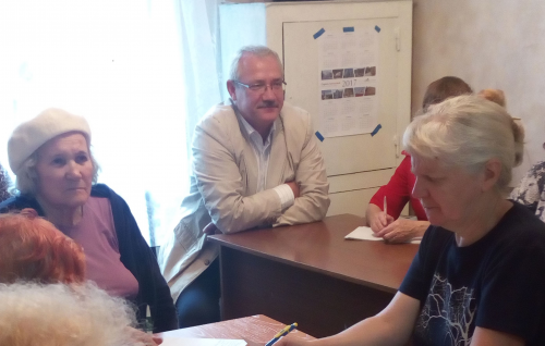 Алексей Балановский встретился с представителями общества инвалидов Советского района
