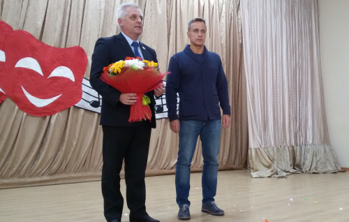 Виктор Носов и Владимир Самокиш поздравили дошкольных работников с Днем воспитателя