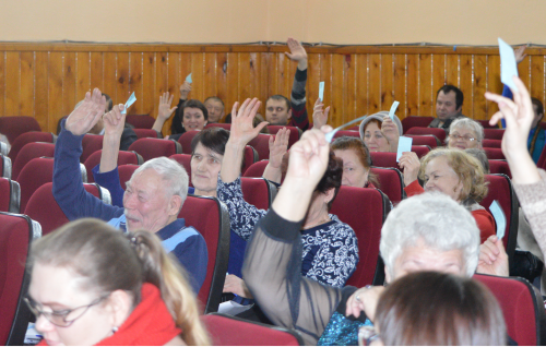 Лариса Сорокова приняла участие в отчетно-выборной конференции 