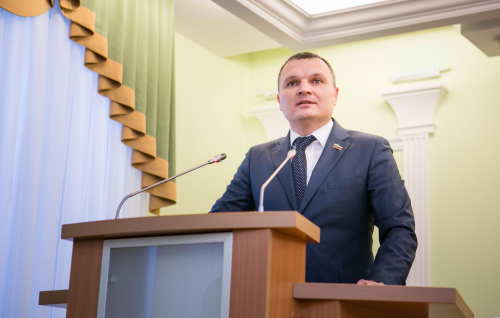 Из выступления председателя перед 31-м собранием Думы города Томска