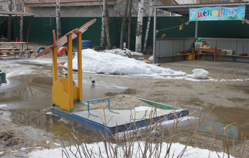 На ликвидацию подтопления детского сада № 5 необходимо 3,9 млн рублей