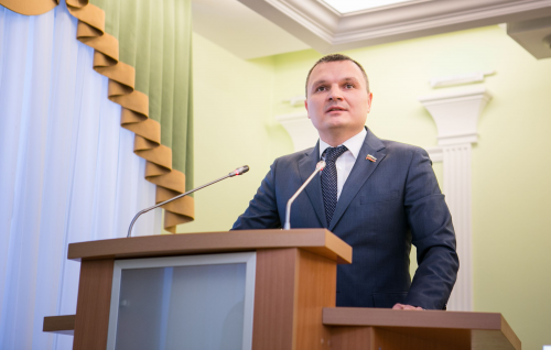 Из выступления председателя Думы города Томска Сергея Панова перед началом 36-го собрания