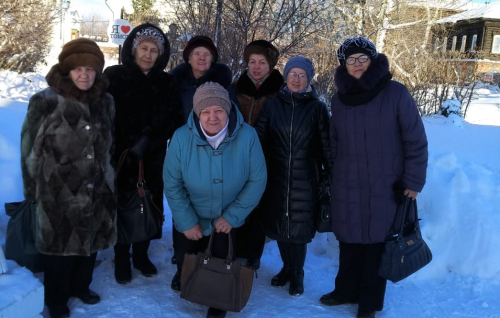 Пенсионеры Ленинского района посетили томские музеи