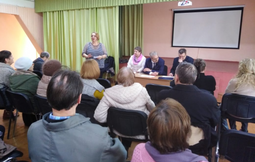 Жители Лоскутова обсудили новую маршрутную сеть 