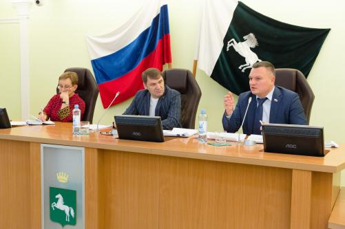 Фоторепортаж с заседания комитета городского хозяйства Думы города Томска, состоявшегося 21 ноября