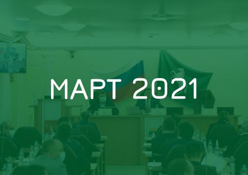 Заседания комитетов март 2021 года