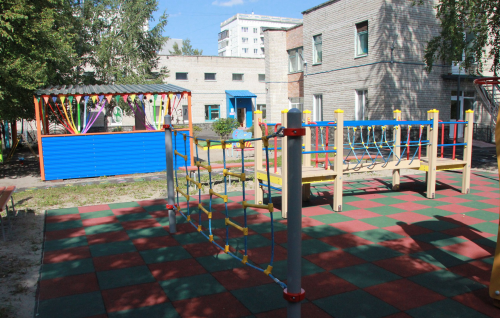 В этом году 10 детских садов будут оснащены спортивными площадками