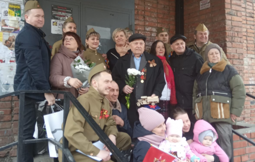 Татьяна Богомолова поздравила ветеранов Октябрьского района