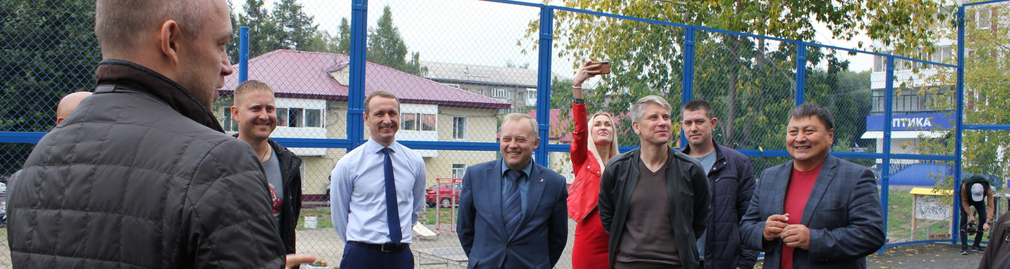 В Томске проводится ремонт старых спортивных площадок