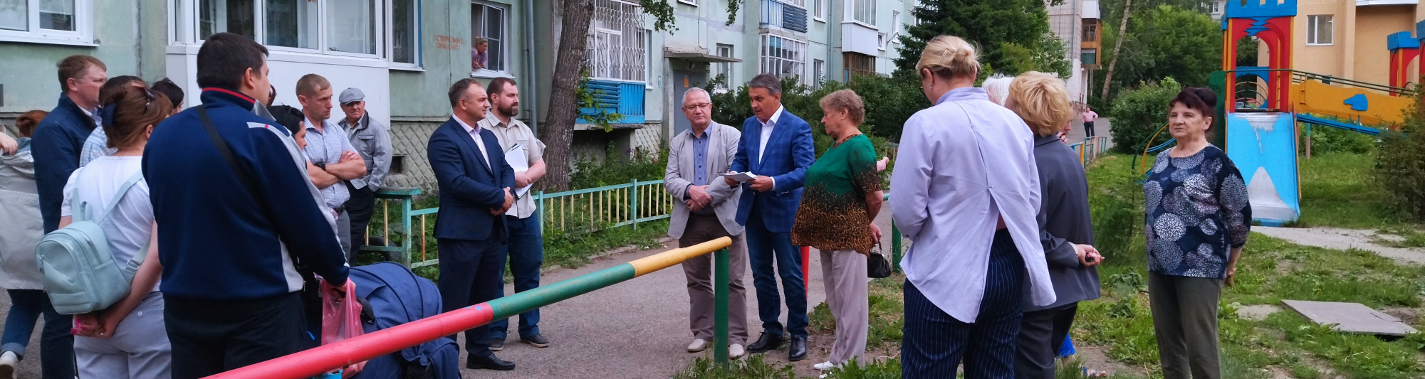 Алексей Балановский провел встречу на округе