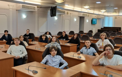 Школьники и студенты побывали на экскурсиях в Думе Томска