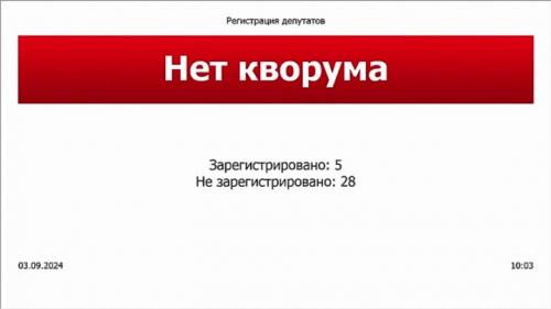 Заседание комитета по бюджету, экономике и собственности