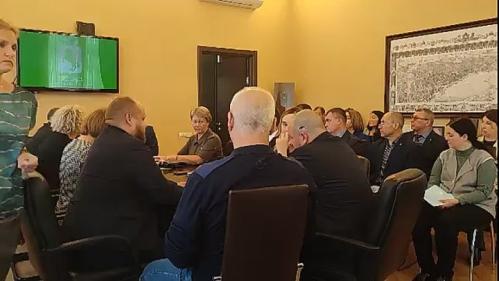 Заседание постоянной комиссии по регламенту и правовым вопросам