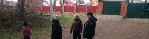 Алла Волкова провела дворовую встречу с жителями АРЗа