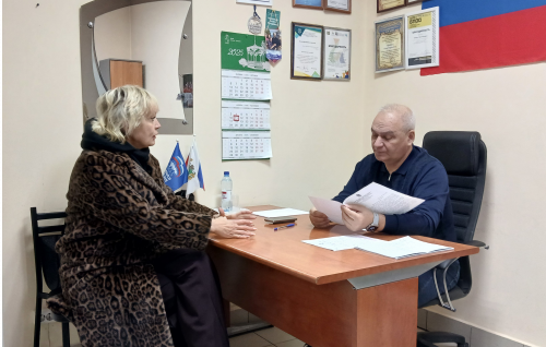 Игорь Морозов провел прием граждан