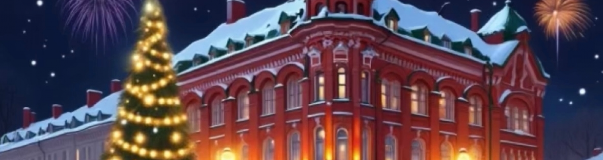 Поздравление председателя Думы города Томска с Новым годом