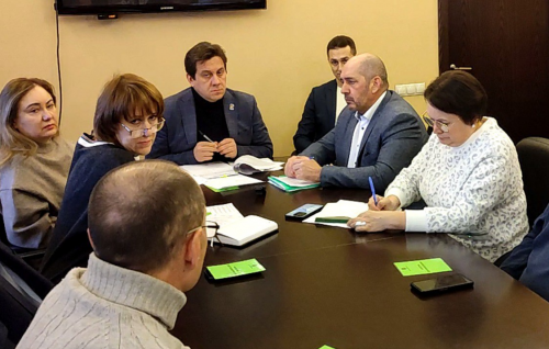 Заседание комитета по развитию территории состоялось сегодня в Думе Томска