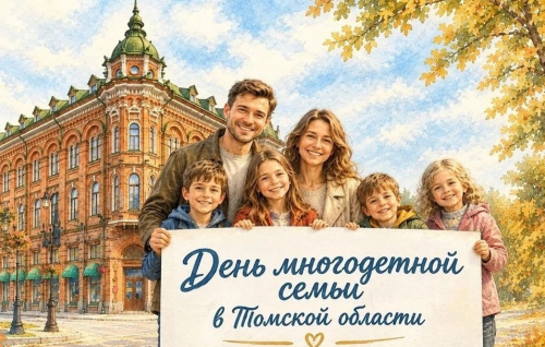 Поздравление с Днем многодетной семьи Томской области