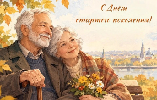 Поздравление с Международным Днем пожилого человека